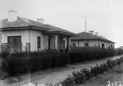 Houses in Gosse Street, Kingston