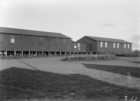 Workmen's huts. Molonglo camp.