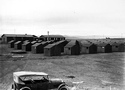 Workmens huts,Capital Hill Camp