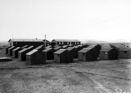 Workmens huts,Mt Ainslie Camp