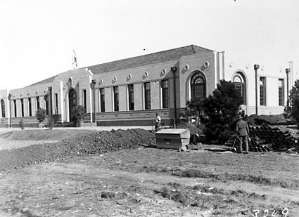Forestry School frontage of the Australian Forestry School at Banks Street,Yarralumla