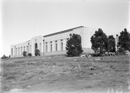 Forestry School frontage of the Australian Forestry School at Banks Street, Yarralumla.