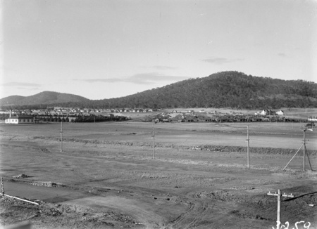 Braddon between Steam Laundry and the Ainslie Hotel from Civic Centre buildings.	