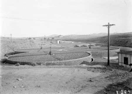  Weston Creek Sewerage treatment plant, trickling filters.