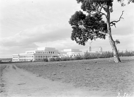 Parliament House from the rear (south west).