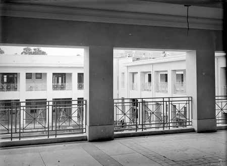 Parliament House Senate balcony and courtyard