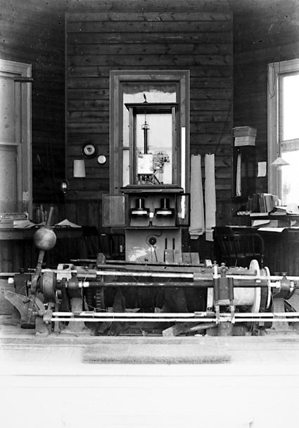 Pyrometers and other instruments.Maybe the Brickworks laboratory