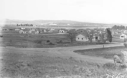 Part of Reid from Limestone Avenue.Parliament House in background