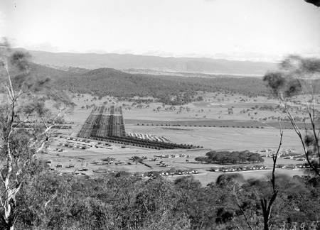 View from Mt Ainslie,Haig Park and Ainslie houses