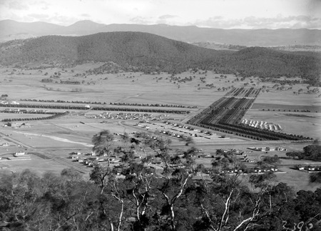 Haig Park, Northbourne Avenue and part of  Ainslie from Mt Ainslie