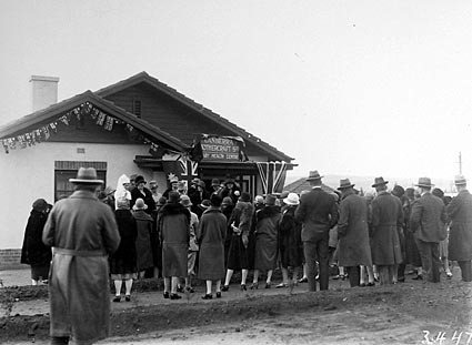  Canberra Mothercraft Society. Opening ceremony for Baby Health Centre, Canberra
