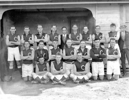 Visiting Queensland football team.
