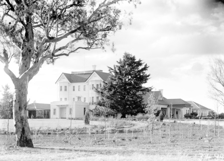 Government House, residence of the Governor General, Yarralumla.