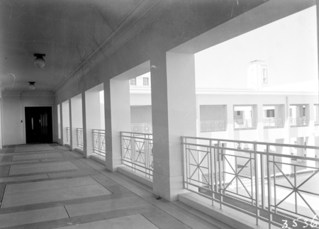 A balcony of Parliament House.