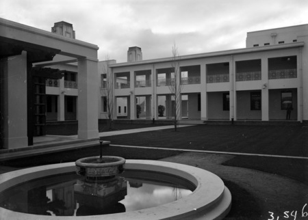 Courtyard of Parliament House.