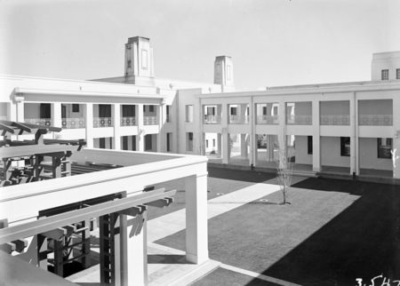 Courtyard of Parliament House.