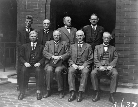 Members of the Royal Commission on the Constitution.