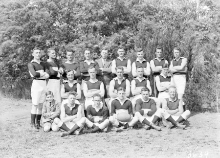 The Acton Australian Rules Football team, premiers in 1927.
