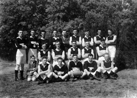 The Acton Australian Rules Football team, premiers in 1927.