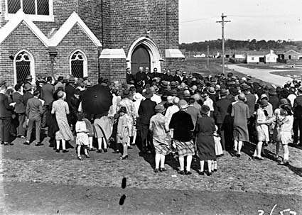  Methodist Church, Coranderrk Street and Dirrawan Gardens, Reid, opening