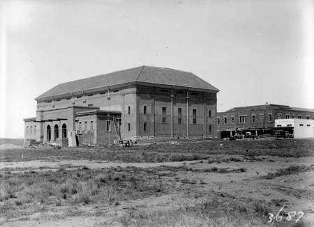 Capitol Theatre at Manuka under construction.