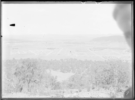 Reid and Braddon from Mount Ainslie.