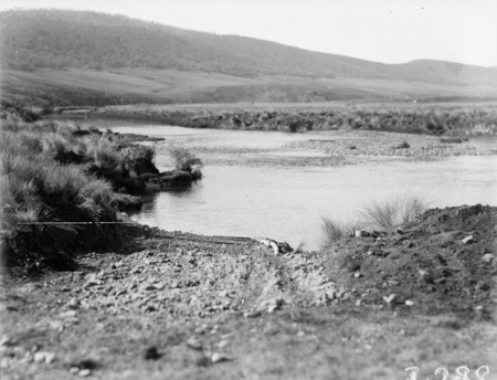 Ford at a river crossing.
