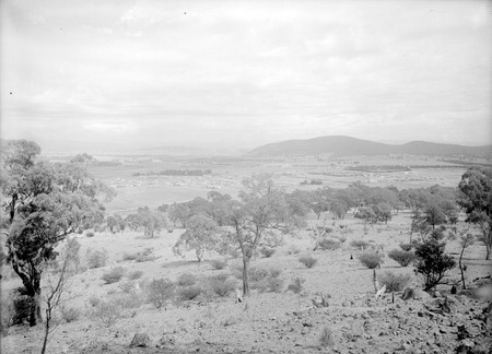  Civic Centre and Black Mountain from Russell Hill
