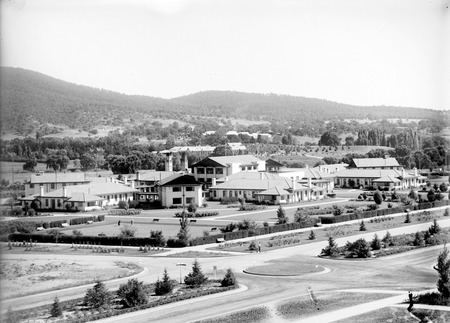 Hotel Canberra from West Block