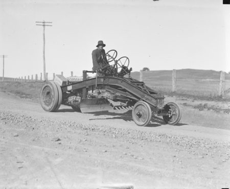 Fordson road grader.