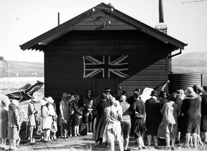Meeting of the Mothercraft Society at the Baby Heath Centre, Molonglo Settlement,Eastlake
