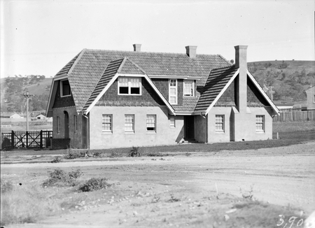 Dr.Mollison's home, Murray Cresent and Furneaux Street Forrest.