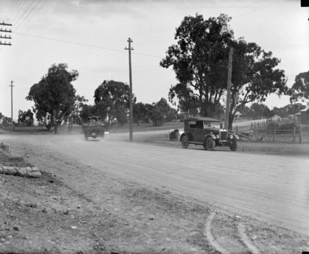 Unidentified road.