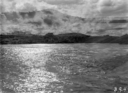 Floodwaters. Double exposure?