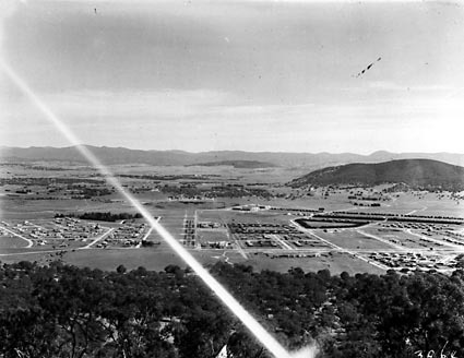 Reid, Braddon and Civic Centre from Mount Ainslie