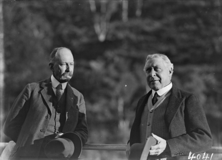 Two unknown men.
