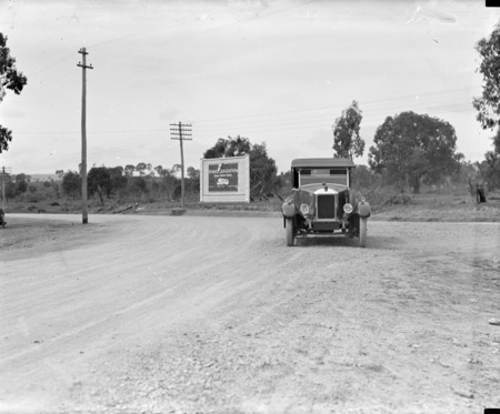 Unidentified road.
