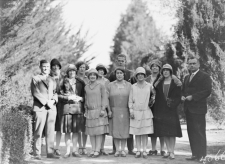Unknown group of ladies and men.