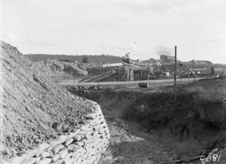 Unknown bridge construction site.
