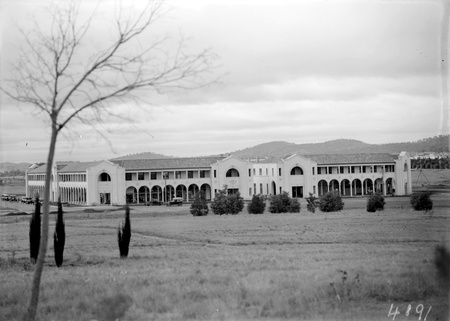 Sydney Building and Snows Corner, Civic Centre from City Hill