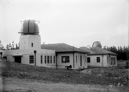 Observatory domes and Administrative building at Mt Stromlo Observatory