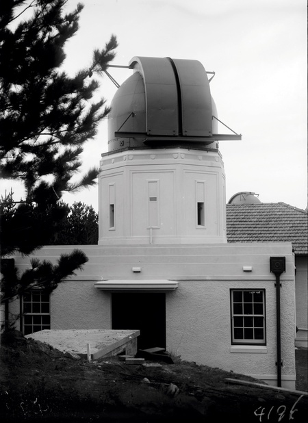 Observatory domes at Mt. Stromlo Observatory