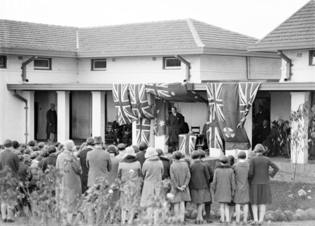 Opening Ceremony, Technical Trade School, Telopea Park.