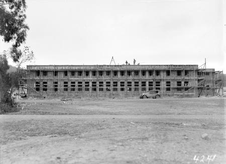 Unidentified building under construction