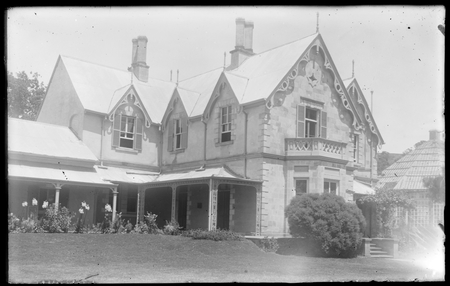 Royal Military College, Duntroon House, eastern facade. Upper storey Commandant's Quarters.