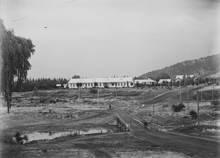 Lennox crossing over the Molonglo River with Acton Offices.