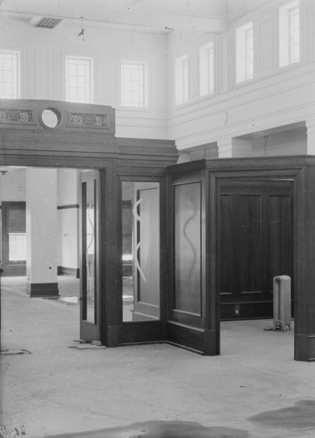Entrance to Parliament House Library.