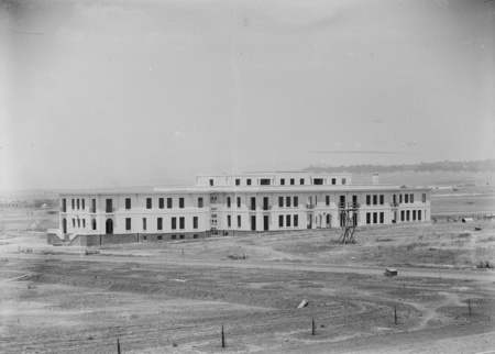 East Block from Parliament House.