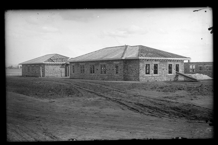 Gorman House Ainslie Avenue, Reid, under construction.