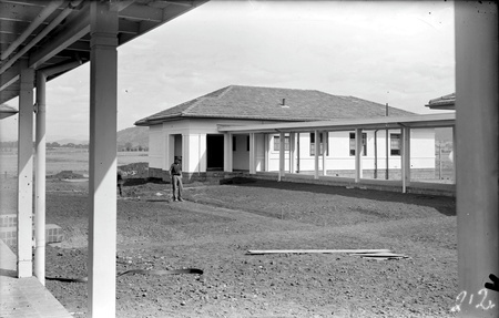 Part of Gorman House,  Ainslie Avenue , Reid, showing covered walkway